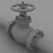 3d model Ball valve. - preview