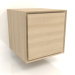 3d model Mueble TM 011 (400x400x400, blanco madera) - vista previa
