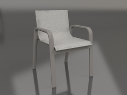 Обеденное клубное кресло (Quartz grey)