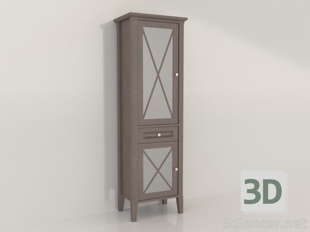 Modelo 3d Estojo Palermo (nogueira clara, direita) - preview Modelo 3d Estojo Palermo (nogueira clara, direita) - preview