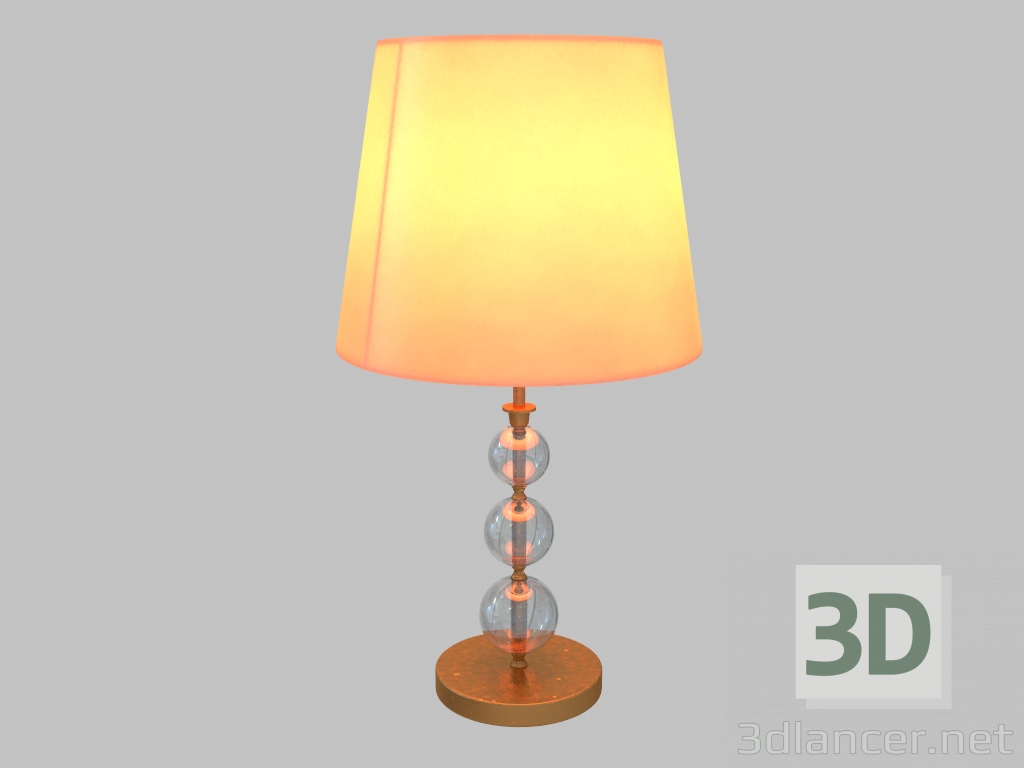 3D modeli Masa lambası (3101TBC) - önizleme