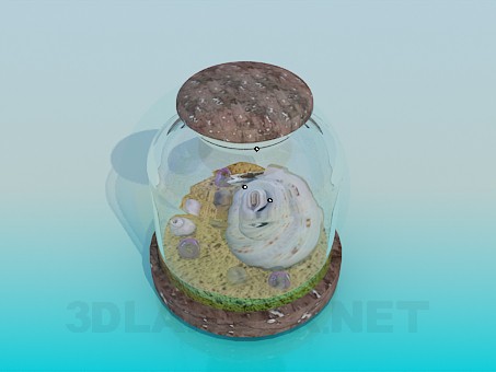 3D modeli Deniz Hediyelik eşya - önizleme