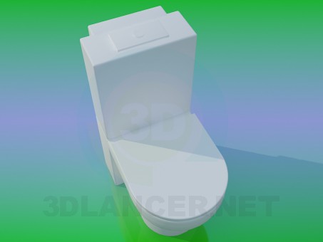 3d модель Унитаз – превью 3d модель Унитаз – превью