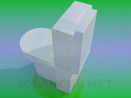 3d модель Унитаз – превью 3d модель Унитаз – превью