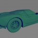 3d Ford GT40 - Printable toy model buy - render