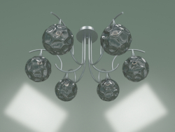 Ceiling chandelier Clio 70102-6 (silver)