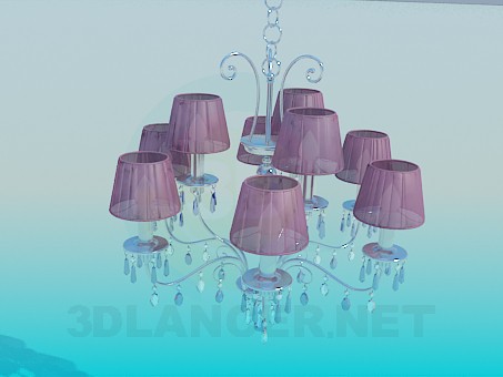 3d model Chandelier and Sconces - preview 3d model Chandelier and Sconces - preview