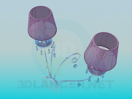 3d model Chandelier and Sconces - preview 3d model Chandelier and Sconces - preview