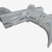modello 3D Miscelatore doccia senza kit doccia Cynia (BCY 040M) - anteprima