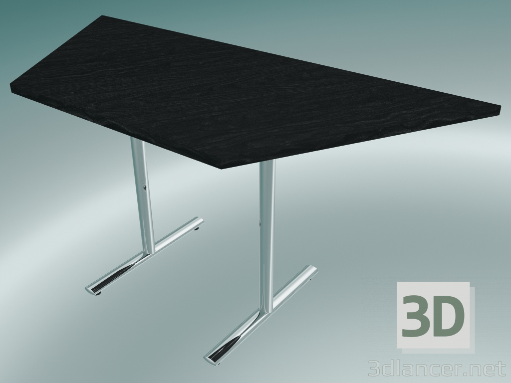 Modelo 3d Trapézio com tampo de mesa em perna em T (1500x750mm) - preview