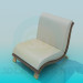 3d model Low armchair - preview