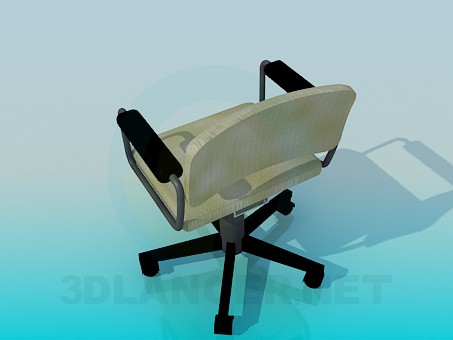 modelo 3D Sillón de ruedas - escuchar modelo 3D Sillón de ruedas - escuchar