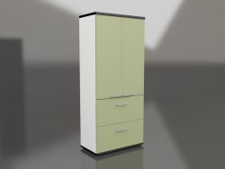Filing cabinet Standard A54B4 (801x432x1833)