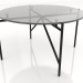 3d model Una mesa baja d70 con tapa de cristal. - vista previa