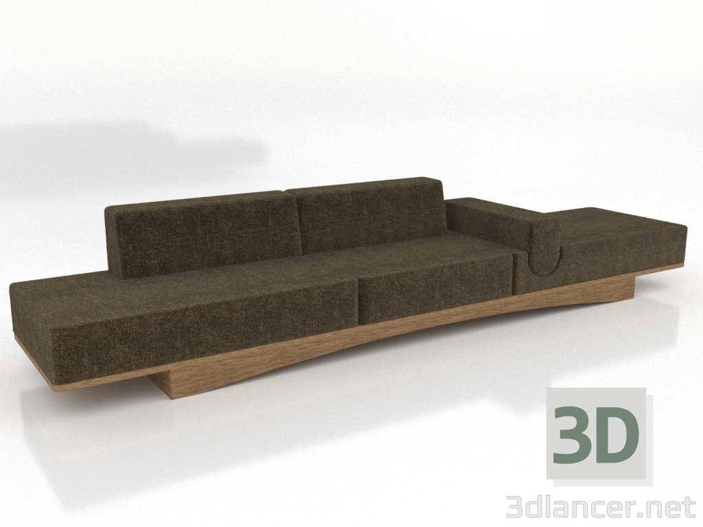 3d model Sofa PLATTO - preview 3d model Sofa PLATTO - preview