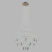 3d model 0315 hanging lamp, 20 LED - preview