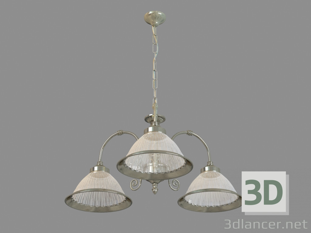 Modelo 3d Chandelier A9366LM-3AB - preview