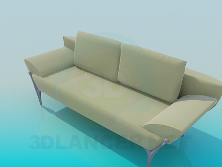 modelo 3D Sofá - escuchar modelo 3D Sofá - escuchar