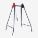 3d model Swing for children playground (6413) - preview