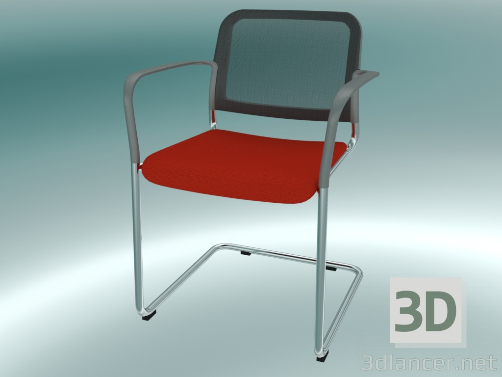 modello 3D Conference Chair (505VN 2P) - anteprima