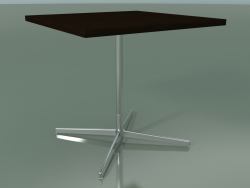 Quadratischer Tisch 5566 (H 74 - 80 x 80 cm, Wenge, LU1)