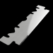 Single Edge Blade oder Rasiermesser 3D-Modell kaufen - Rendern