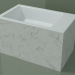 modèle 3D Vasque à poser (01R132102, Carrara M01, L 60, P 36, H 36 cm) - preview