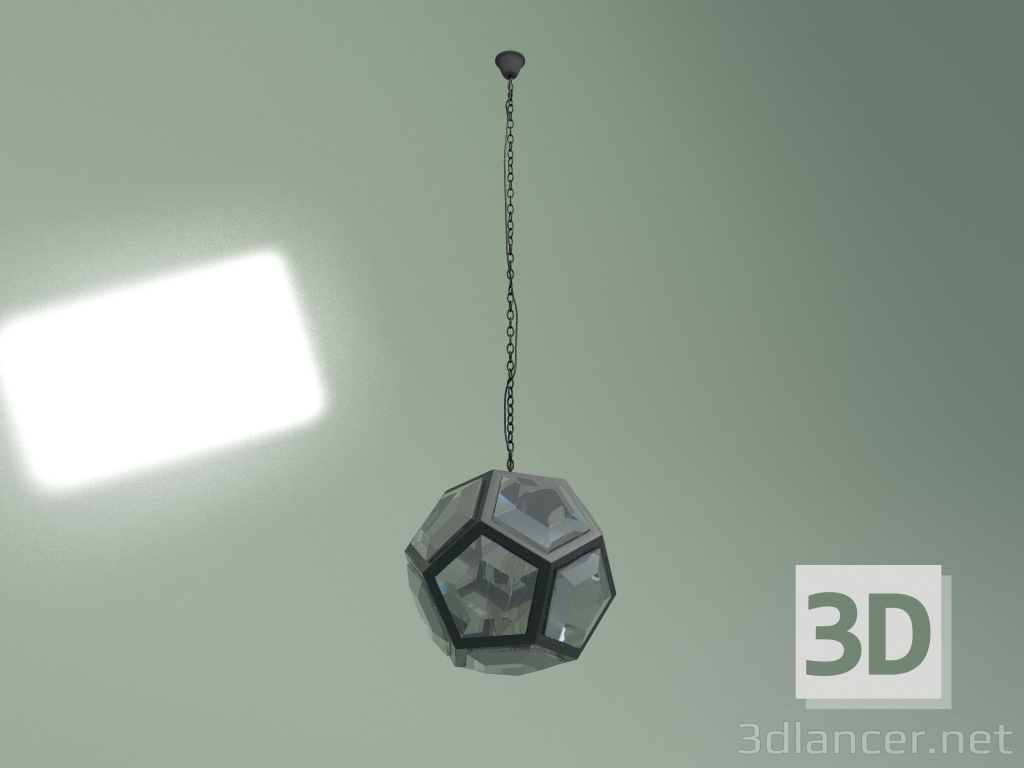 modèle 3D Lampe suspendue Rouleau - preview