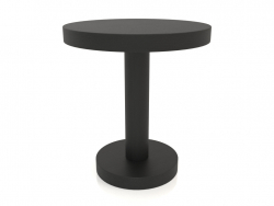 Table basse JT 023 (D=500x550, bois noir)