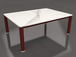 Coffee table 70×94 (Wine red, DEKTON Aura)