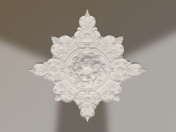 Gypsum ceiling socket RP 039 (1065x1065x65)