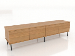 Mobile TV 1800 mm (rovere naturale)