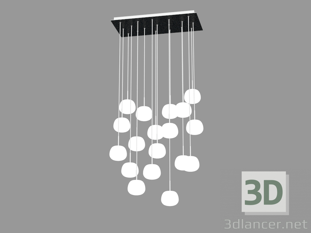 3d model Ceiling lighting fixture F07 A33 01 - preview