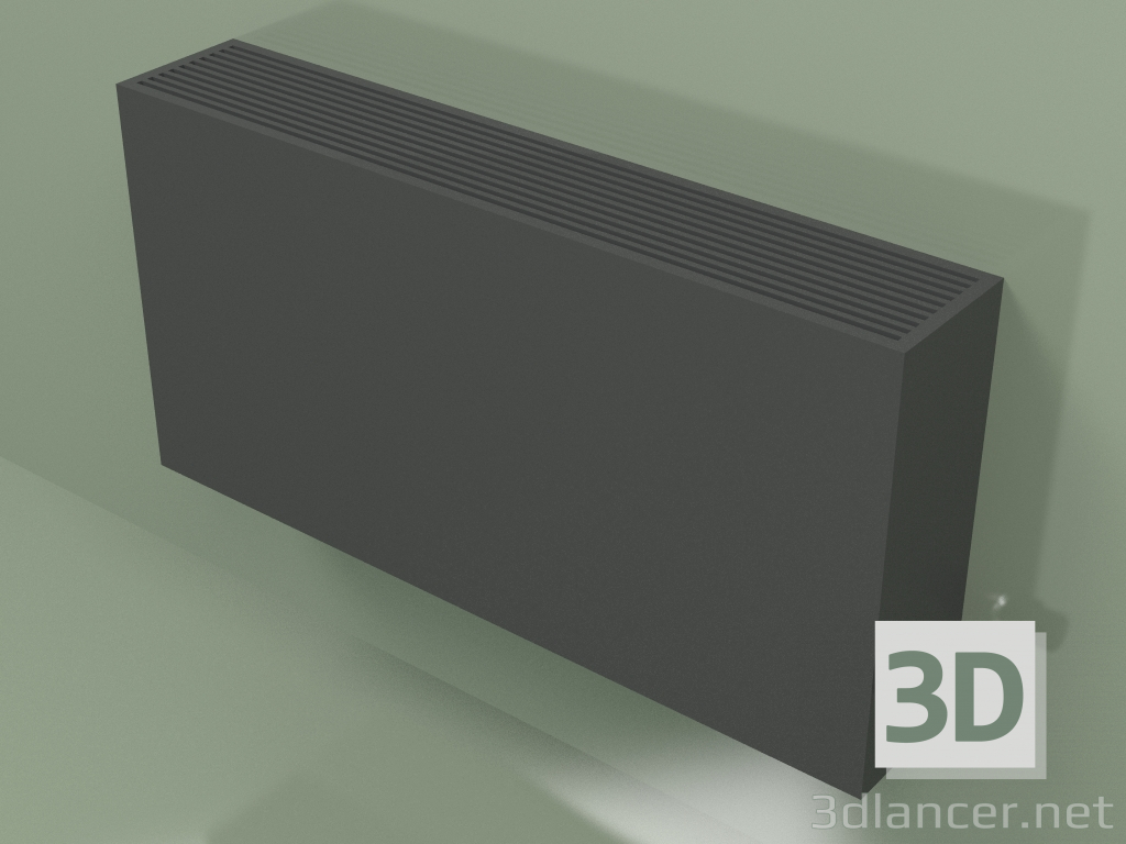 3D Modell Konvektor - Aura Slim Basic (500 x 1000 x 180, RAL 9005) - Vorschau