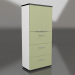 3d model Filing cabinet Standard A54C4 (801x432x1833) - preview