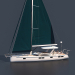 3D Yelkenli Yat Hylas H57 modeli satın - render