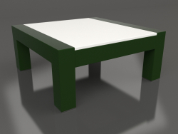 Side table (Bottle green, DEKTON Zenith)