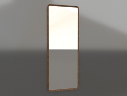 Wall mirror 1800x700 mm (light walnut)