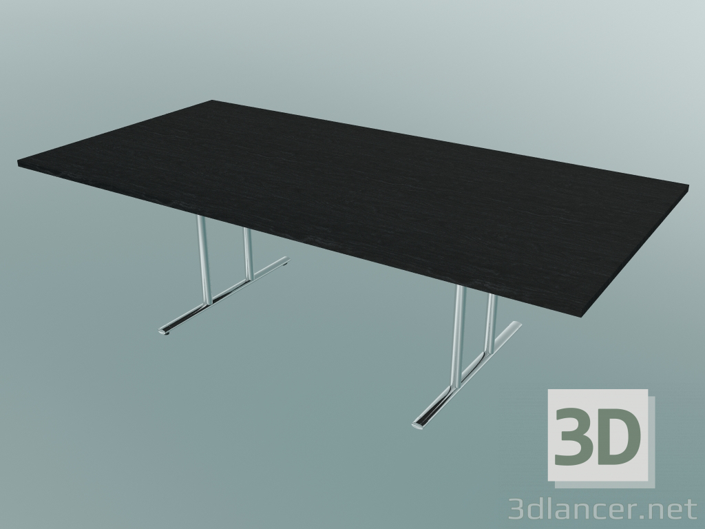 modèle 3D Table pliante TT-jambe rectangulaire (2400x1200mm) - preview