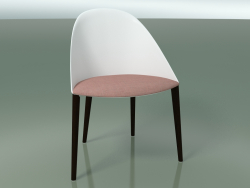 Chair 2205 (4 wooden legs, with a pillow, PC00001 polypropylene, wenge)
