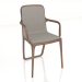3d model Chair with armrests Otto - preview