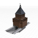 Pjatnizkih-Torturm 3D-Modell kaufen - Rendern