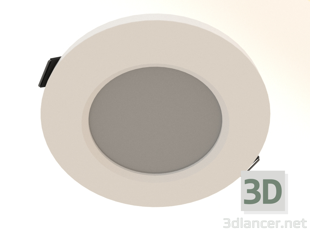 3d model Recessed luminaire (6405) - preview