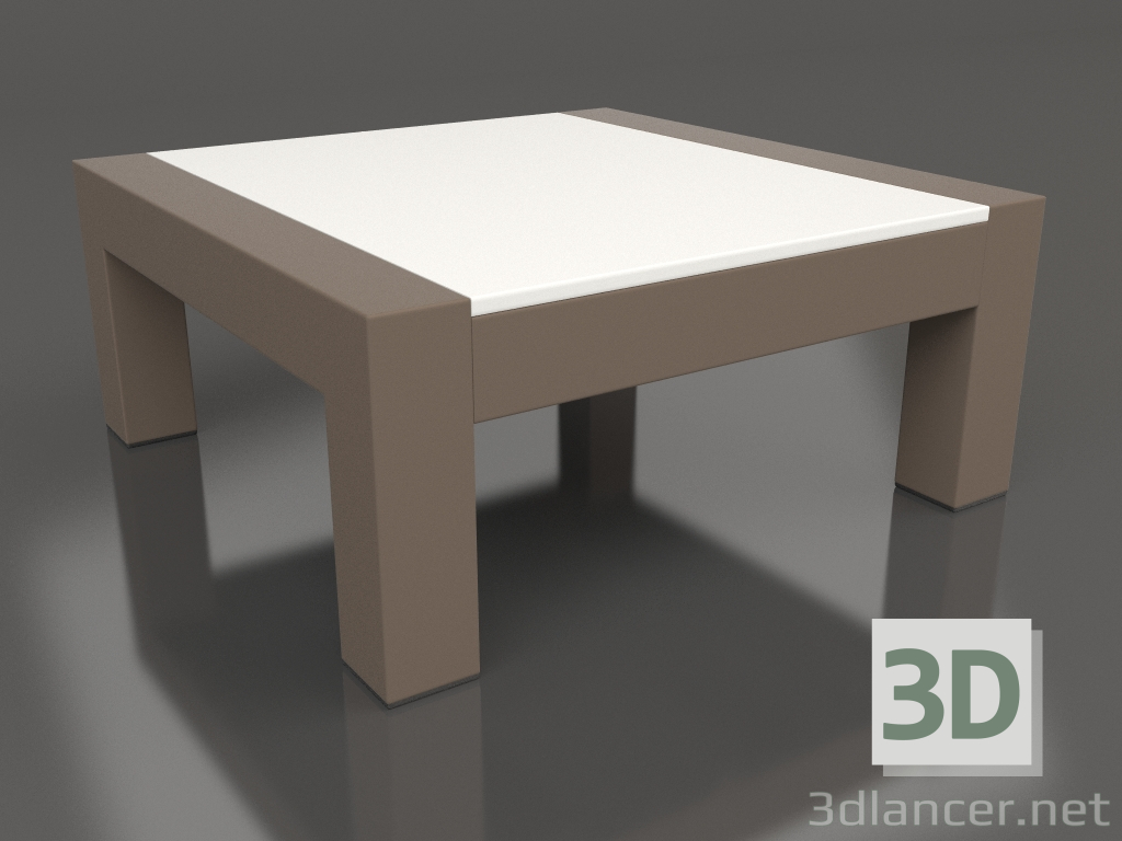 modèle 3D Table d'appoint (Bronze, DEKTON Zenith) - preview