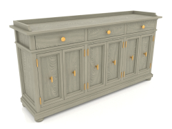 Commode avec portes (3 sections)