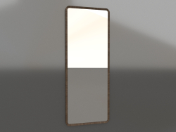 Wall mirror 1800x700 mm (lightened ash walnut)