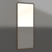 3d model Wall mirror 1800x700 mm (lightened ash walnut) - preview