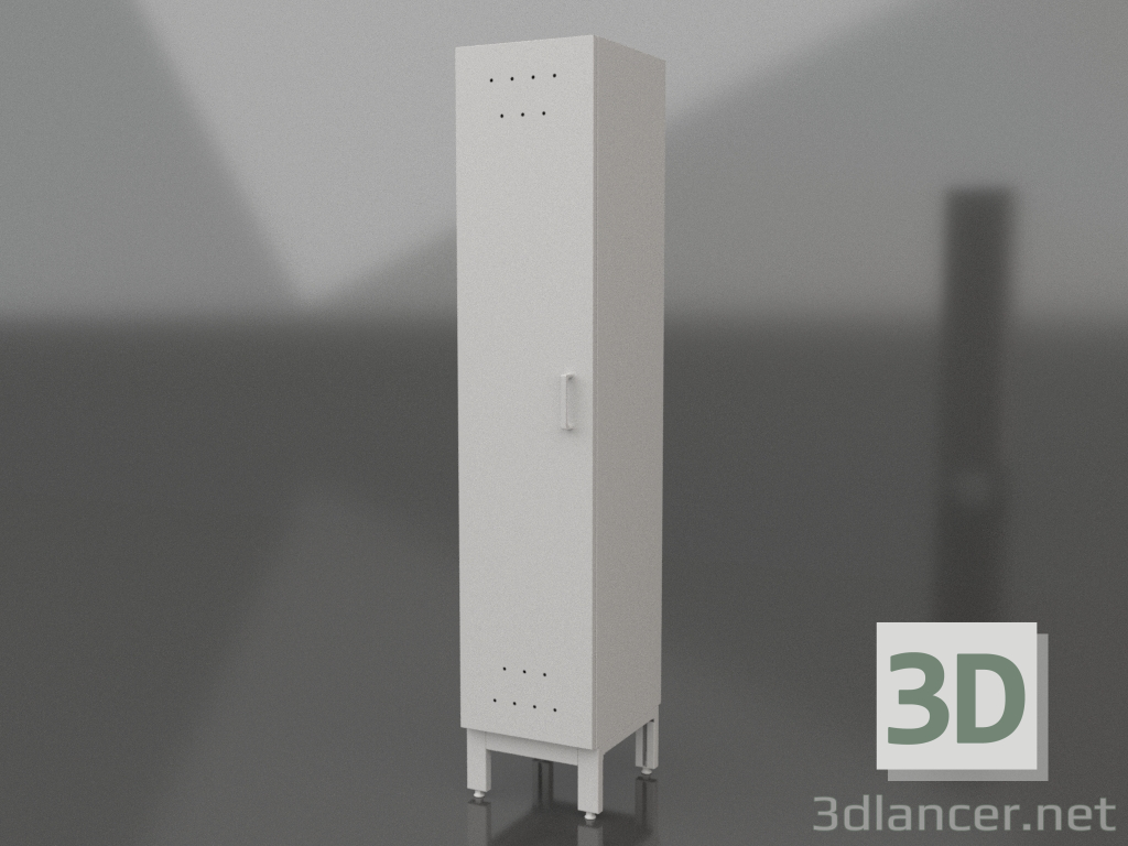 3d model Wardrobe wardrobe LK-400 ShG - preview 3d model Wardrobe wardrobe LK-400 ShG - preview