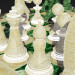 ajedrez 3D modelo Compro - render