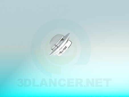 3d model Halogen lamp - preview